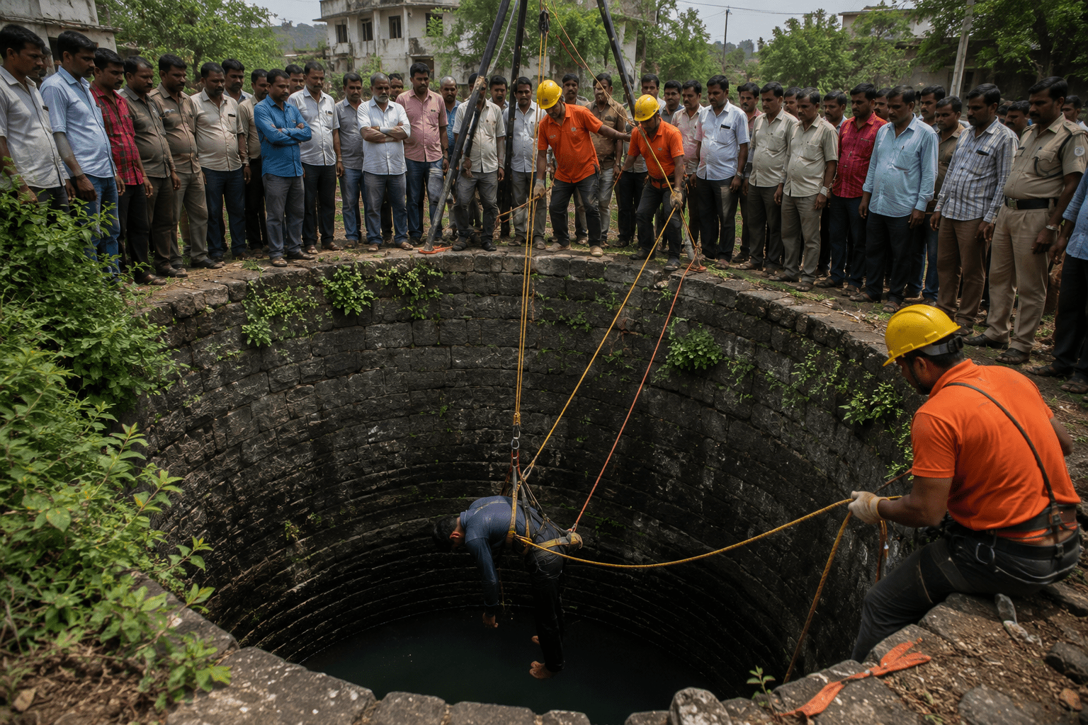 Missing Headmaster Found Dead in 70-Foot-Deep Well Near Mumbai-Agra Highway