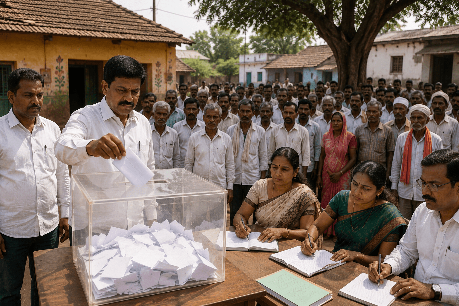 Amravati Gram Panchayat Elections 2026: Reservation Draw for 498 Villages Scheduled for June 12"