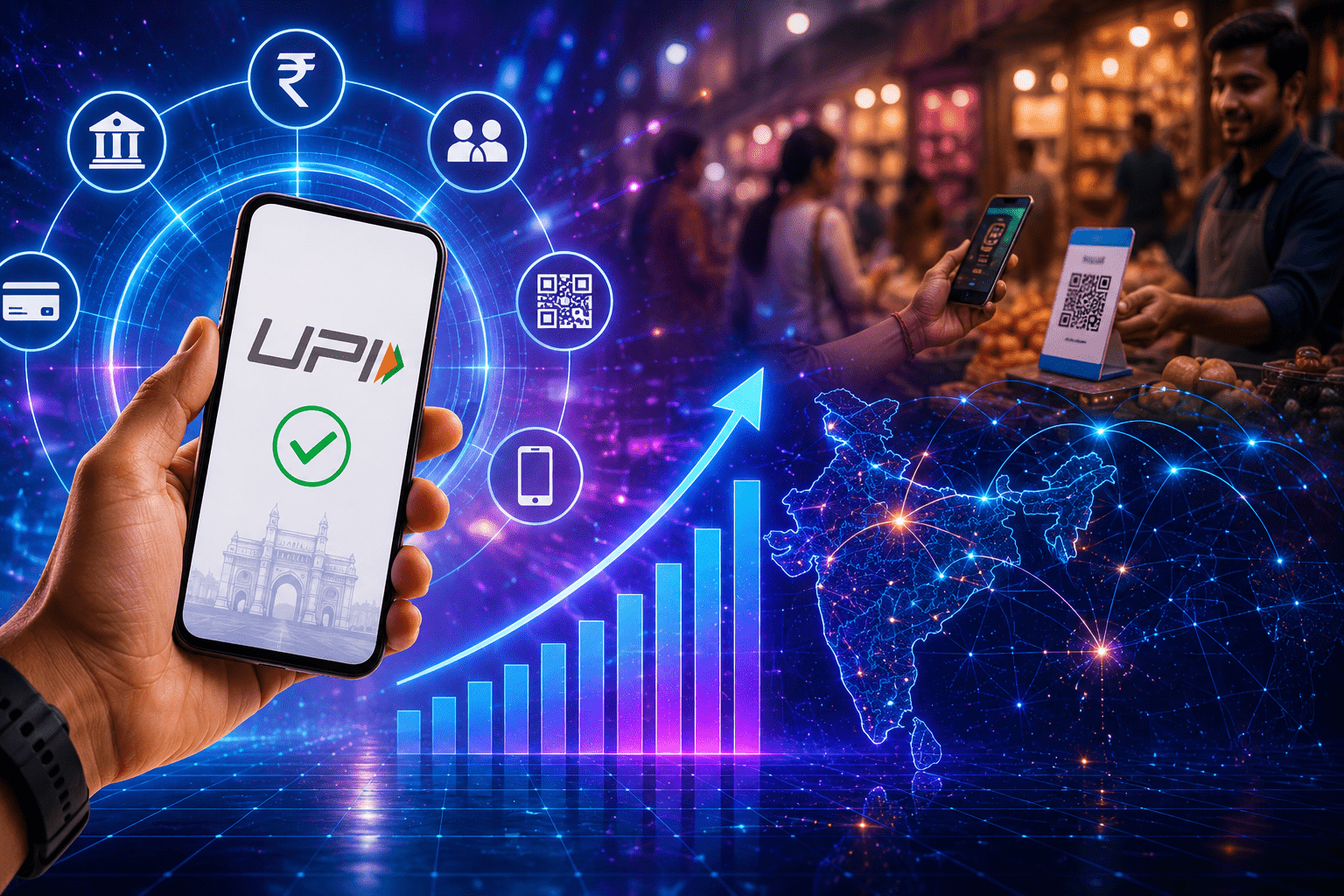 UPI Sets New Milestone in May 2026: Transactions Hit Record High of ₹29.90 Lakh Crore and 23.2 Billion in Volume!"