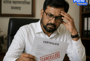 Major Political Crisis in Manmad: Shinde Sena Councillor Majid Sheikh’s Caste Certificate Cancelled, Seat at Risk!