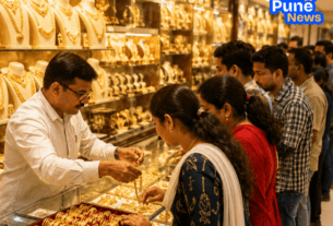 Gold Price Crash! Massive Drop of ₹15,000 per 10 Tola in Jalgaon; Customers Flock to Jewellery Shops