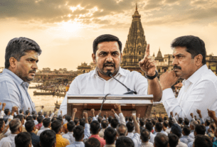 Solapur Politics Heats Up: "Look at Your Own Burning House First!" Jaykumar Gore Slams MP Dhairyasheel Mohite, Trashes Rohit Pawar's Protest as a 'Publicity Stunt'!