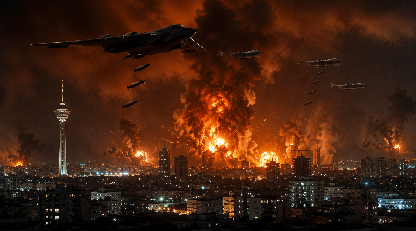 World War Alert: US Launches Massive Airstrikes on Iran; Trump Warns Tehran- "You Will Have to Pay the Price!"