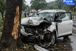 Heartbreaking Tragedy in Jharkhand: Five of a Family, Including Three Children, Killed After Speeding SUV Crashes into Tree.