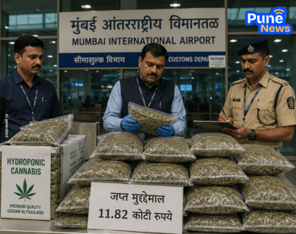  Model Arrested for Drug Smuggling: ₹11.82 Crore Worth of Hydroponic Marijuana Seized from Bangkok-Mumbai Flight.