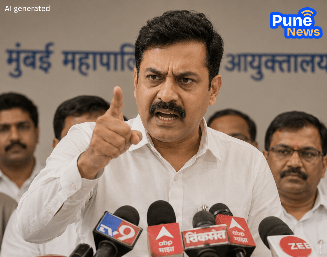 Dadar 'White Line' Controversy: MNS Leader Sandeep Deshpande Issues Ultimatum to BMC
