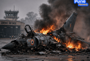 IAF An-32 Aircraft Crashes During Landing at Jorhat Airbase; Five Personnel Martyred