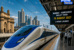 Mumbai-Ahmedabad Bullet Train Set for Launch on August 15, 2027; Journey Time to Be Cut to Just 2 Hours!