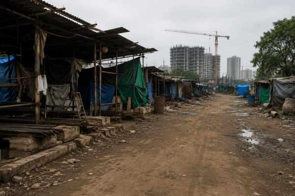 Crowded Labor Camps Empty After Action in Kudalwadi: 60% of Workers Migrated.