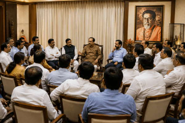  Show of Strength at Matoshree: Uddhav Thackeray's Crucial Meeting, Who Attended and Who Skipped?
