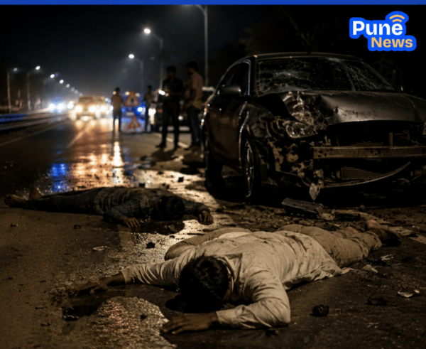 Tragedy on Bhandara-Sakoli Highway: Two Pedestrians Killed in Hit-and-Run; Driver Flees Scene