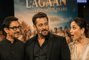 Salman Khan's New Look Steals the Show at 'Lagaan' Event; Aamir Khan and Kareena Kapoor Left Amazed