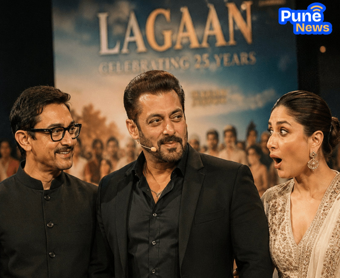 Salman Khan's New Look Steals the Show at 'Lagaan' Event; Aamir Khan and Kareena Kapoor Left Amazed
