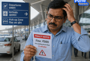 Pune Airport Crackdown: ₹500 Fine for Parking Over 15 Minutes at the Terminal!
