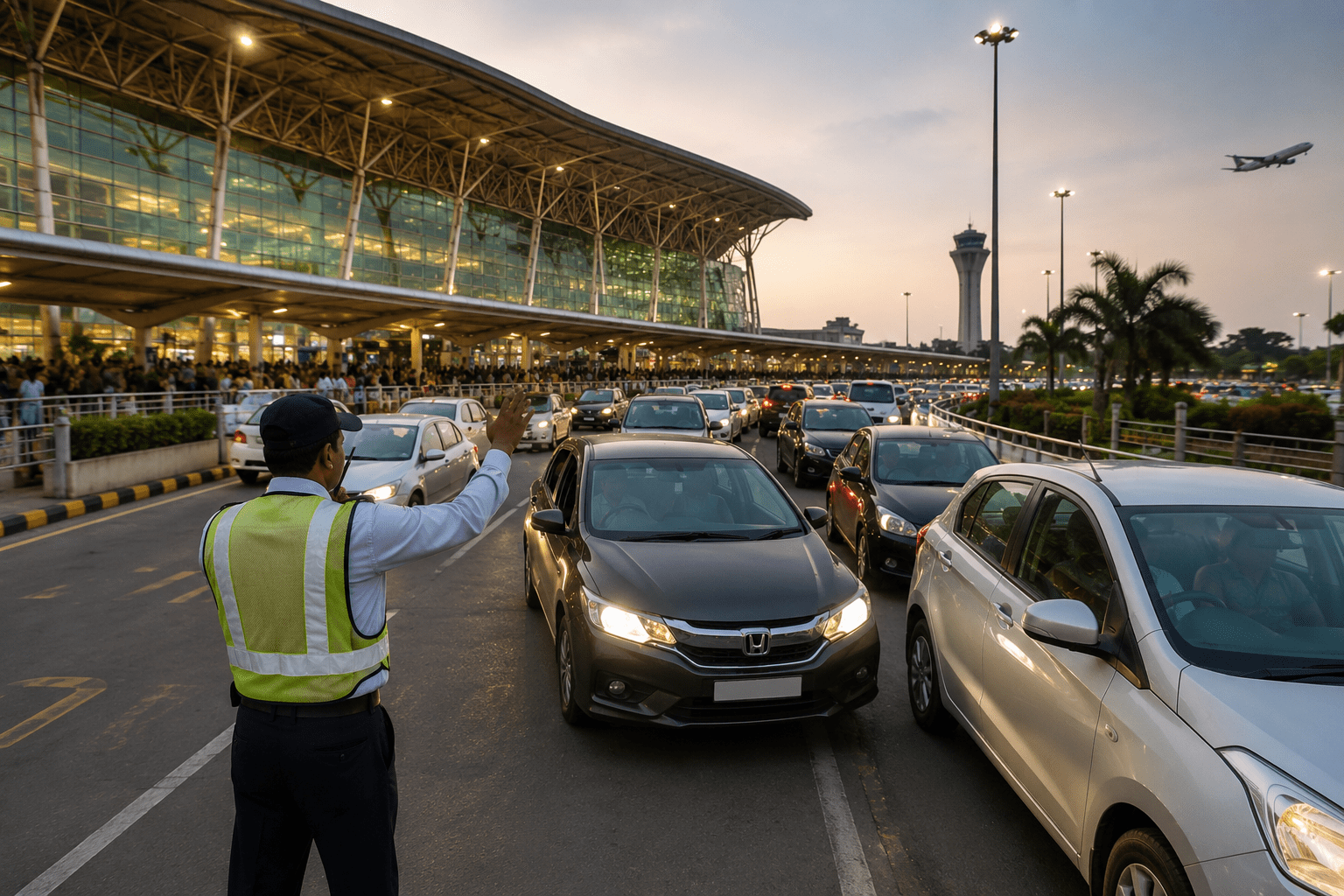 Crackdown on Airport Congestion: Pune Airport Implements 15-Minute Parking Rule to Curb Traffic Snarls
