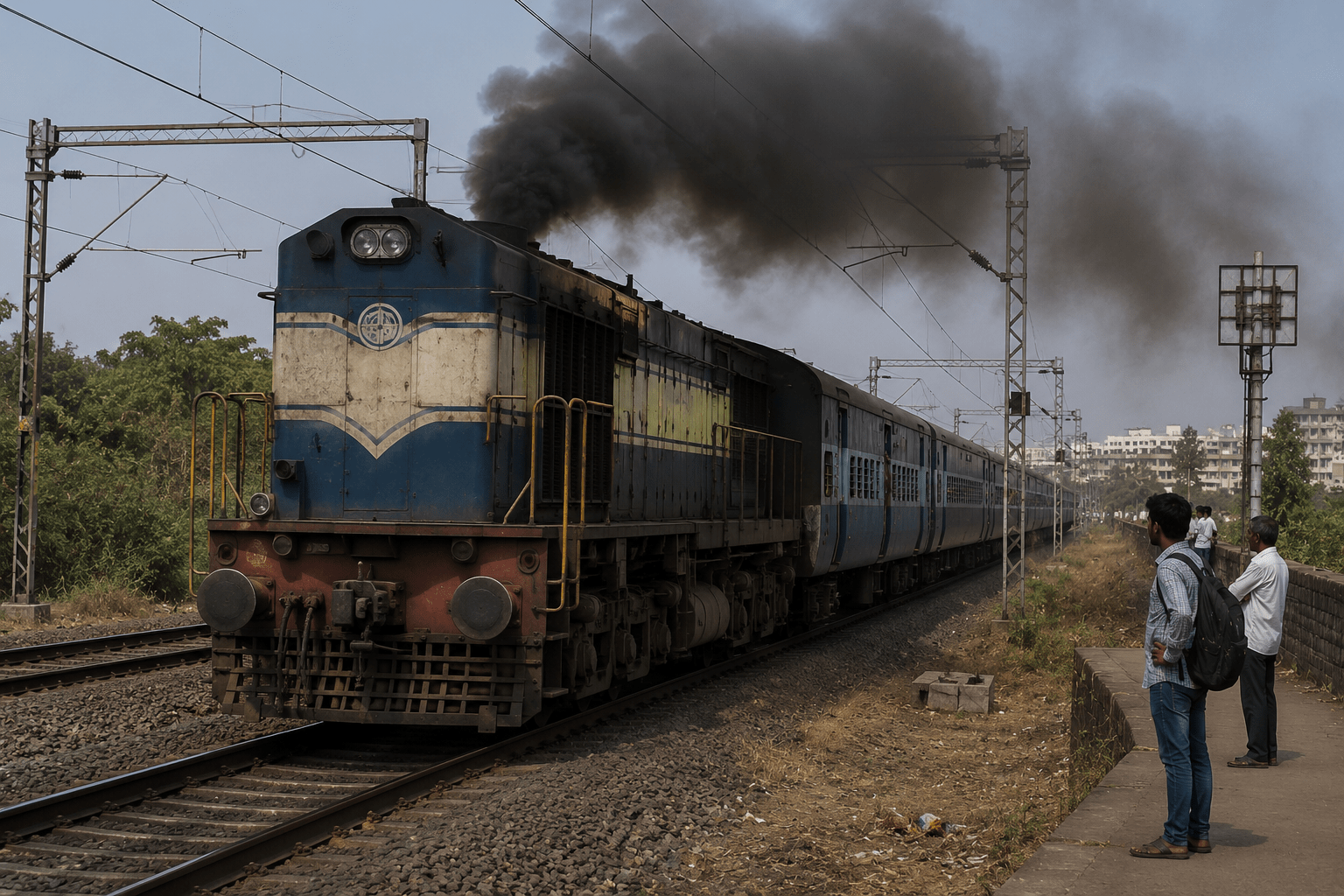 Electrification Complete, Yet Diesel Trains Persist: Passengers Demand MEMU Trains on Pune-Miraj-Kolhapur Route
