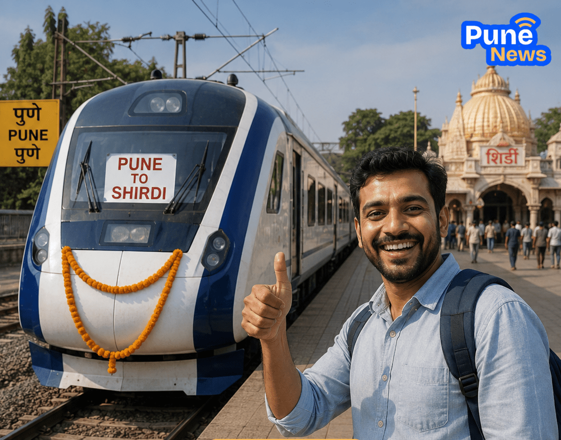 Finally! Pune-Sainagar Shirdi Daily Express Flagged Off: Check Route, Stops, and Benefits.