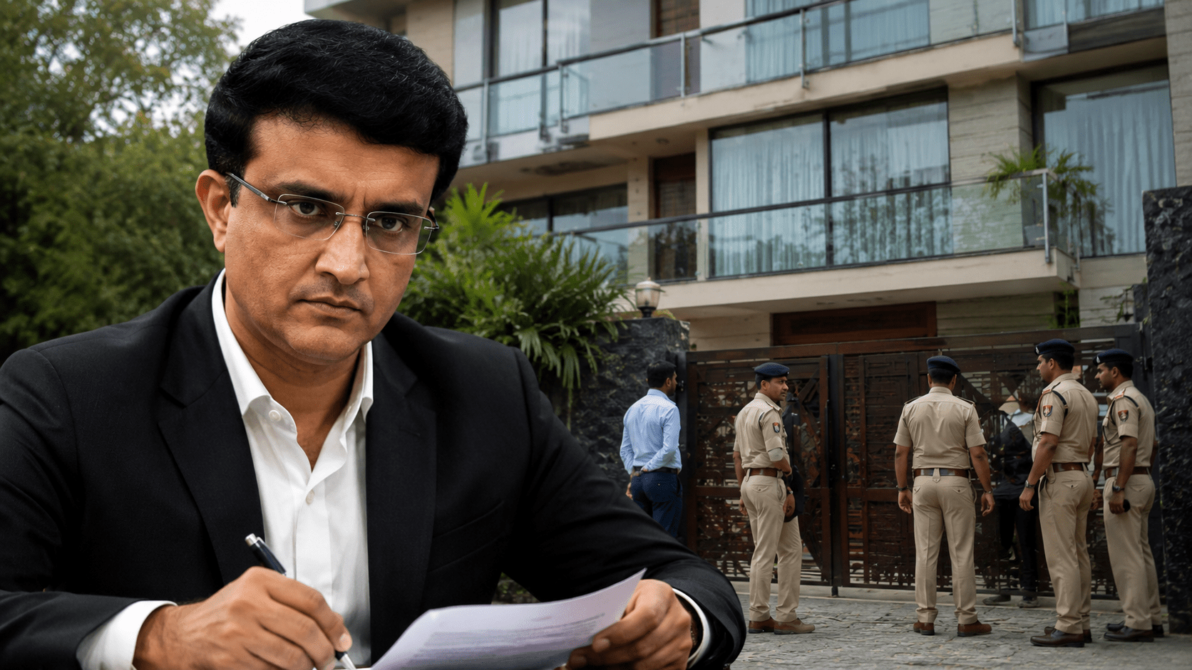 Sourav Ganguly Targets Fake News: Former Captain Files Police Complaint Over False ED Raid Claims on Social Media.