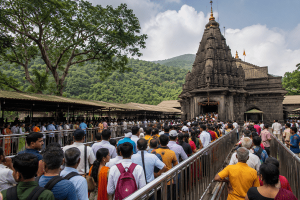 Big Decision at Bhimashankar: VIP Darshan Abolished; Mandatory Online Registration for All Devotees