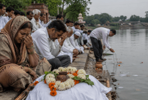 Tragedy Strikes Again: Man Dies of Heart Attack During Mother's Ash Immersion Ceremony in Nanded's Deglur