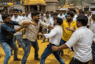 Violent Brawl at Jejuri: Devotees Attack Locals After Alcohol-Fueled Dispute; Police Search Ongoing for Fleeing Culprits