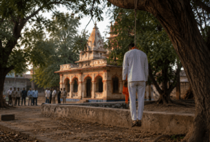 Shocking Incident in Chhattisgarh: BJP Leader Tarendra Banchore Found Hanging in Temple Premises.