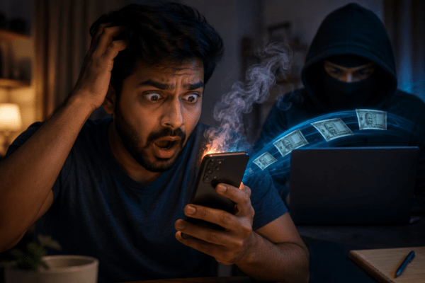 Mumbai Cyber Fraud: Man Loses ₹70,000 After Clicking an Obscene Link on Facebook; Phone Overheats, Hackers Gain Access