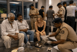 Alibaug High-Profile Society Drug Bust: Two Elderly Men and a Ukrainian Woman Arrested for Ganja Consumption
