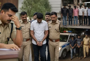 Ellora Teacher Death Case: PSI Eknath Nagargoje Suspended and Arrested After Brutal Assault; 8 Arrested in Total.