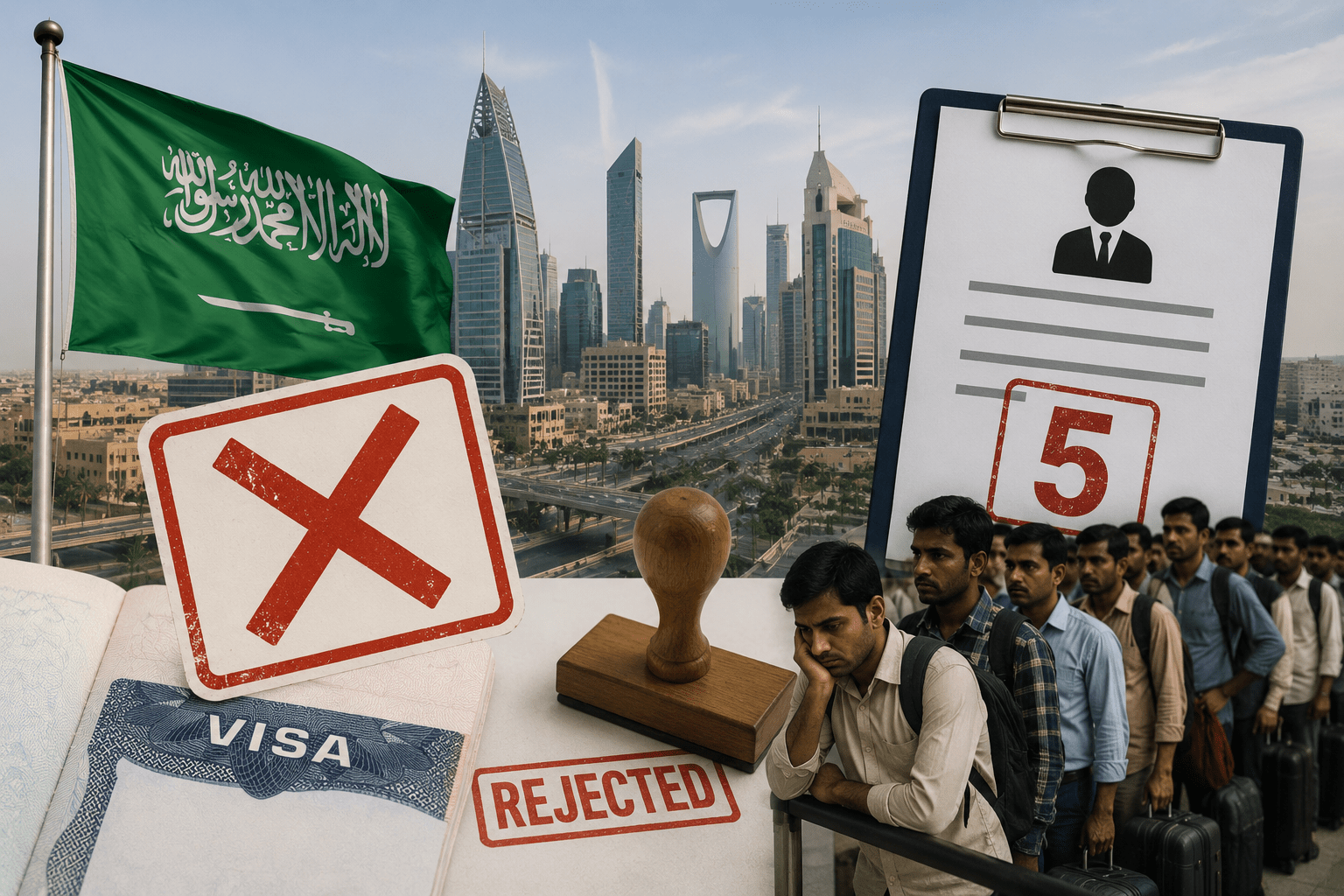 Saudi Visa Shock: Instant Work Visas Slashed to Maximum 5 for New Businesses