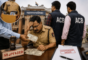 PCMC Corruption Shock: Beat Inspector Umesh Londhe Suspended After Being Caught Red-Handed with ₹70,000 Bribe
