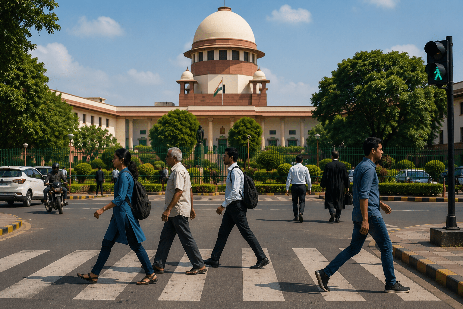 Pedestrians First! Supreme Court Rules Safe Footpaths are a Fundamental Right in India