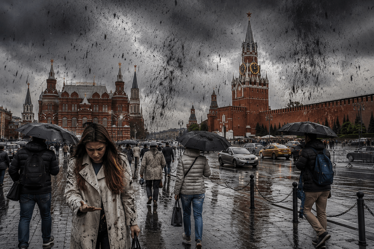 Fact Check: Did 'Black Rain' Really Fall in Moscow? The Shocking Truth Behind Viral Videos Revealed