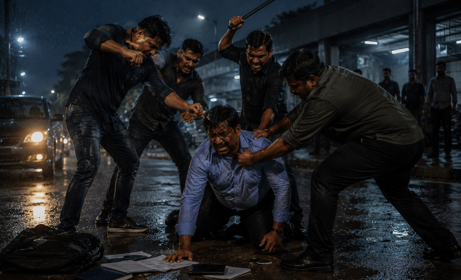 Contract Dispute Turns Violent: Gang Arrested for Assaulting and Robbing HR Head of Silon Beverage Company in Ahmednagar.
