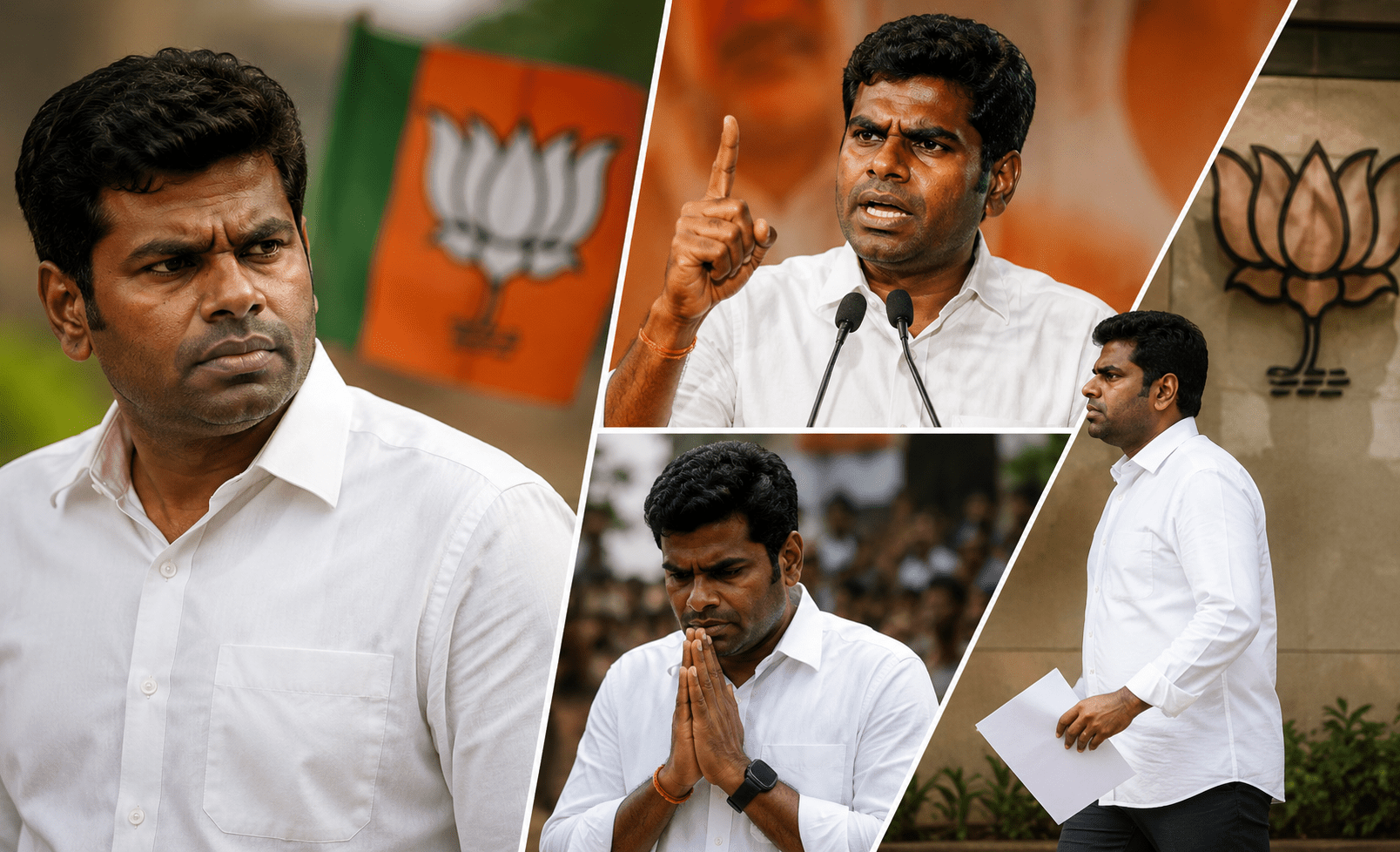 Big Setback for BJP in Tamil Nadu! Former State President K. Annamalai Resigns from Party Amid Speculation of Launching a New Movement.