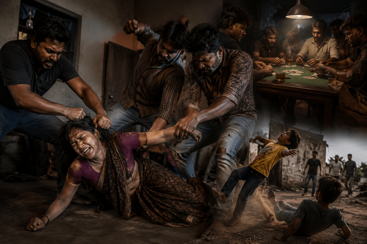 Terror of Valmik Karad Gang Continues in Beed: Woman Brutally Assaulted for Opposing Gambling Den; Children Also Targeted.