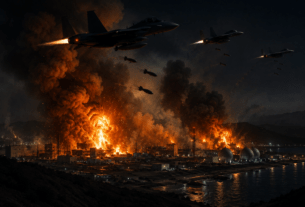 US Bombs Iranian Military Bases Again: Geruk City and Qeshm Island Targeted Amid Rising Tensions!