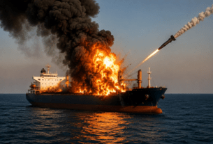 Tension in the Gulf: Iran Claims Missile Attack on Cargo Ship Near Iraq