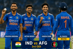 IND vs AFG 3rd ODI: 3 Major Changes in Team India's Playing XI; Prasidh, Harsh & Nitish Return, KL Rahul Rested!