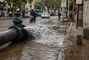 Wasteful Nightmare: 25,000 Liters of Water Wasted Daily in Pune’s Shivajinagar Due to Faulty Valve.