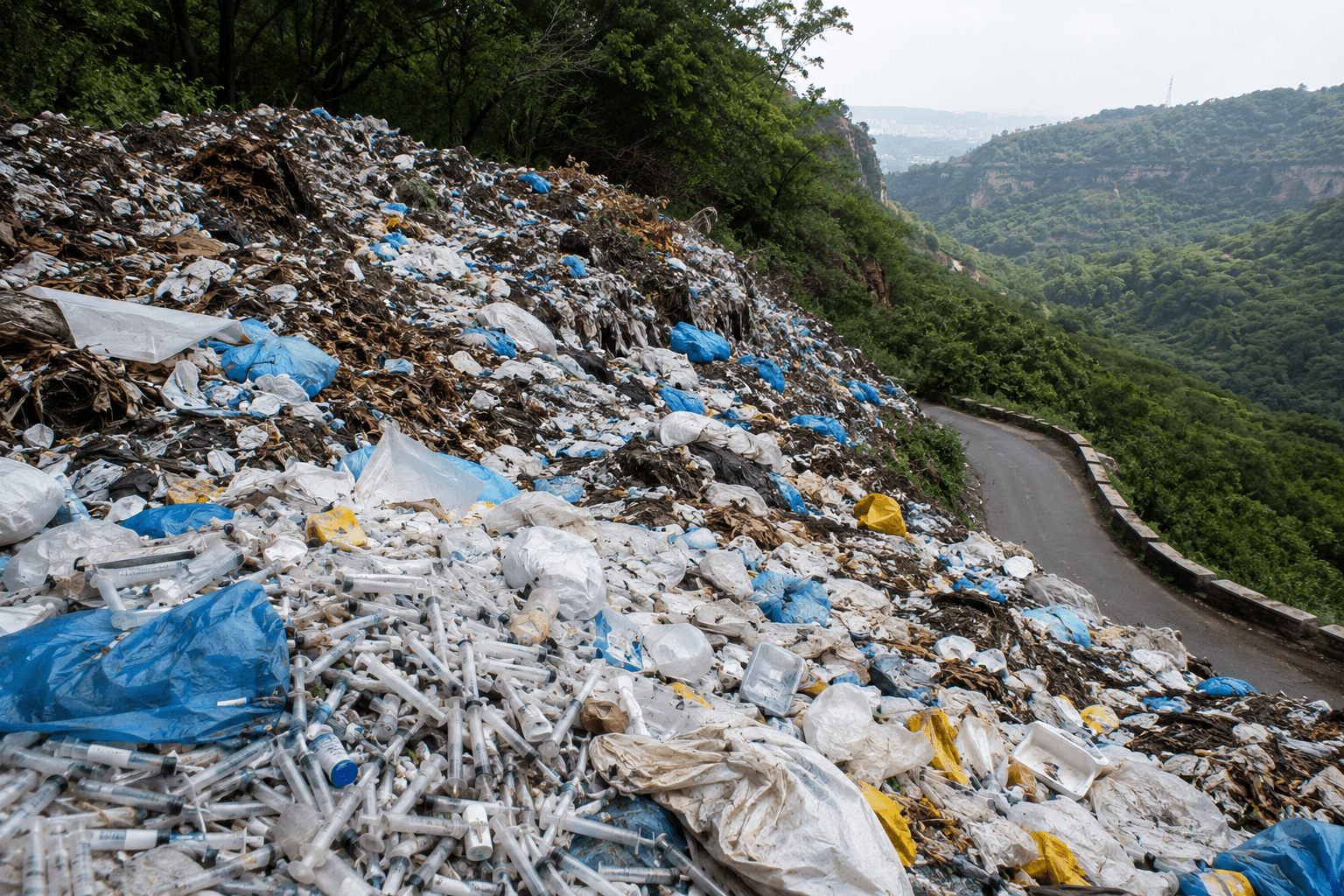 Katraj Ghat Eco-Crisis: Dangerous Medical Waste Dumping Sparks Severe Public Health Scare as PMC and Forest Department Shift Blame!