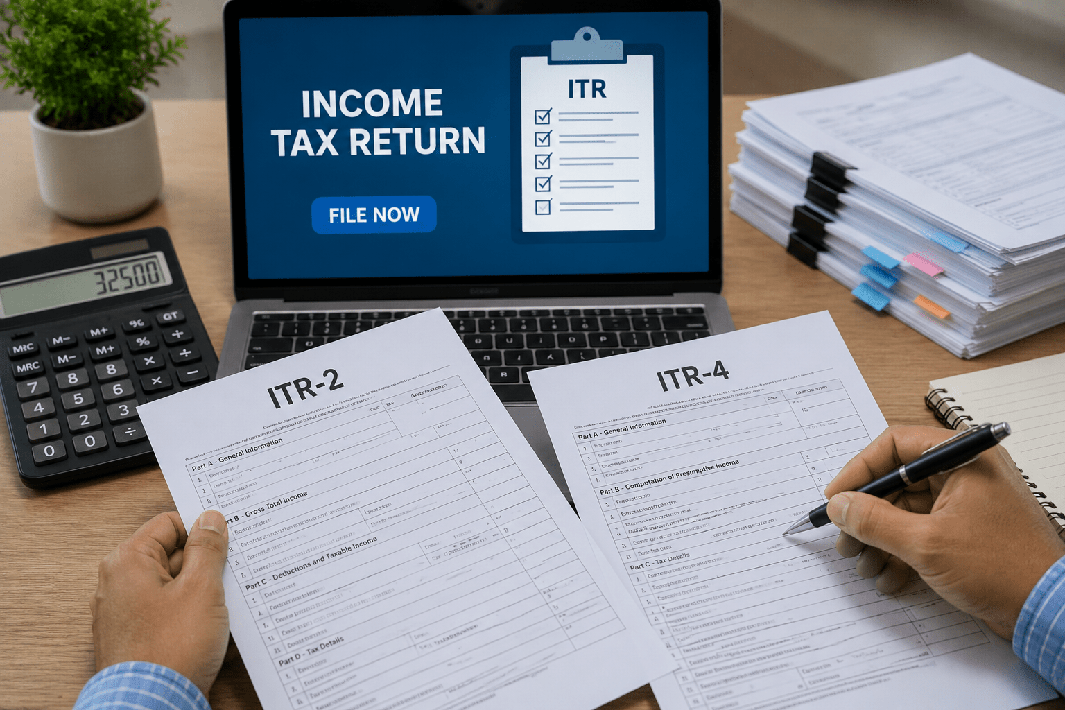 New ITR Forms Released for AY 2026-27: Major Changes in ITR-2 and ITR-4 Forms! Check Details Now!