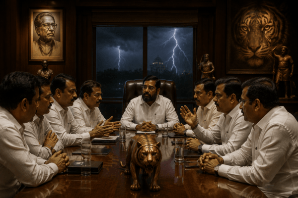 Political Earthquake in Maharashtra: Six Shiv Sena (UBT) MPs Set to Join Eknath Shinde’s Faction; 'Operation Tiger' Unfolds.