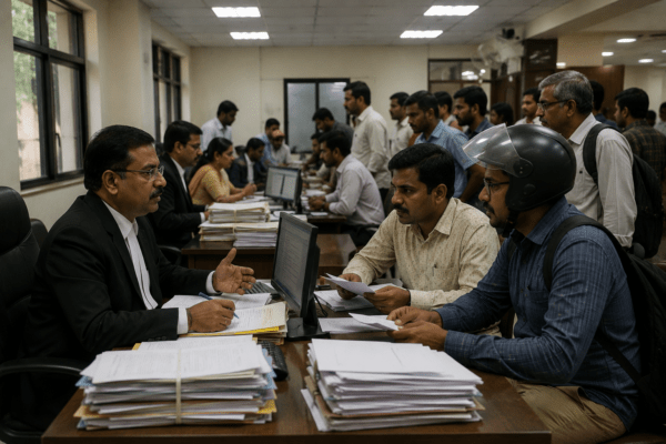 Relief for Commuters: Settle Pending Traffic Challans via National Lok Adalat in 2026.