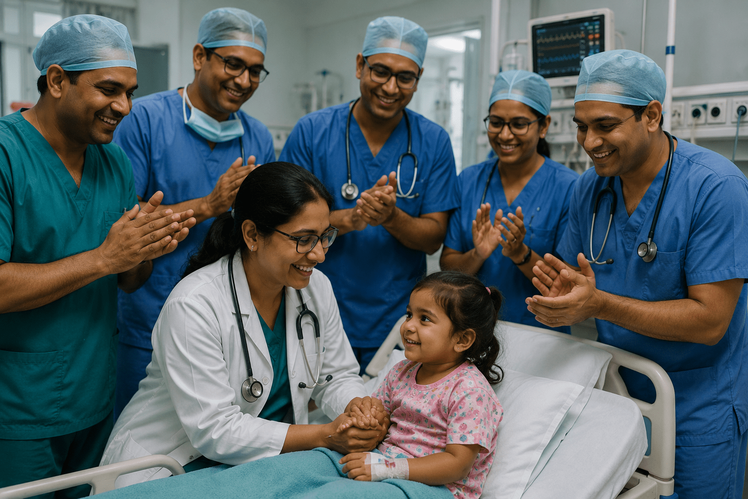 Miracle at Junnar: Doctors Bring 2.5-Year-Old Girl Back from the Jaws of Death After Cobra Bite.