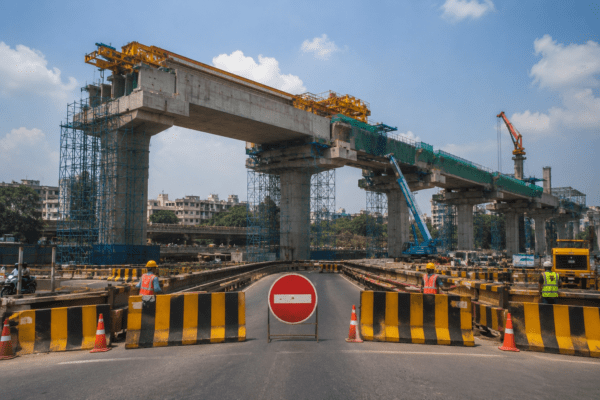 Pune Traffic Alert: Baba Bhide Bridge Fully Closed From June 22 to July 6 For Deccan Metro Foot Overbridge Construction; Check Alternative Routes!