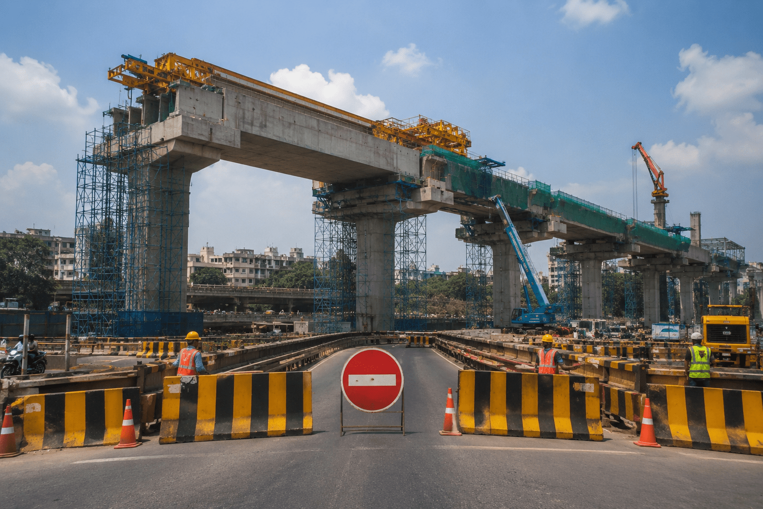 Pune Traffic Alert: Baba Bhide Bridge Fully Closed From June 22 to July 6 For Deccan Metro Foot Overbridge Construction; Check Alternative Routes!