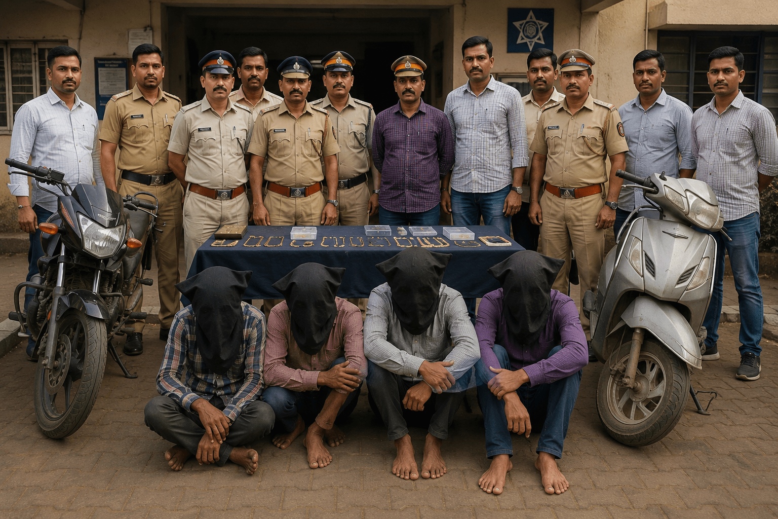 Morning Walkers Beware! Interstate Chain Snatchers Arrested in Kolhapur After 10-Day Manhunt.