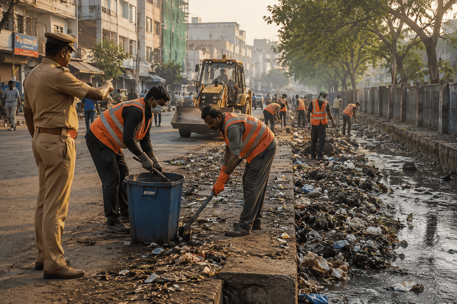 Strict Action in Nagpur: NMC to File Direct FIRs Against Those Dumping Garbage in Drains and Public Places.
