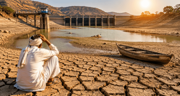 Nashik’s Water Crisis: 13 of 26 Dams Dry; Irrigation Halted as Storage Dips to 21%